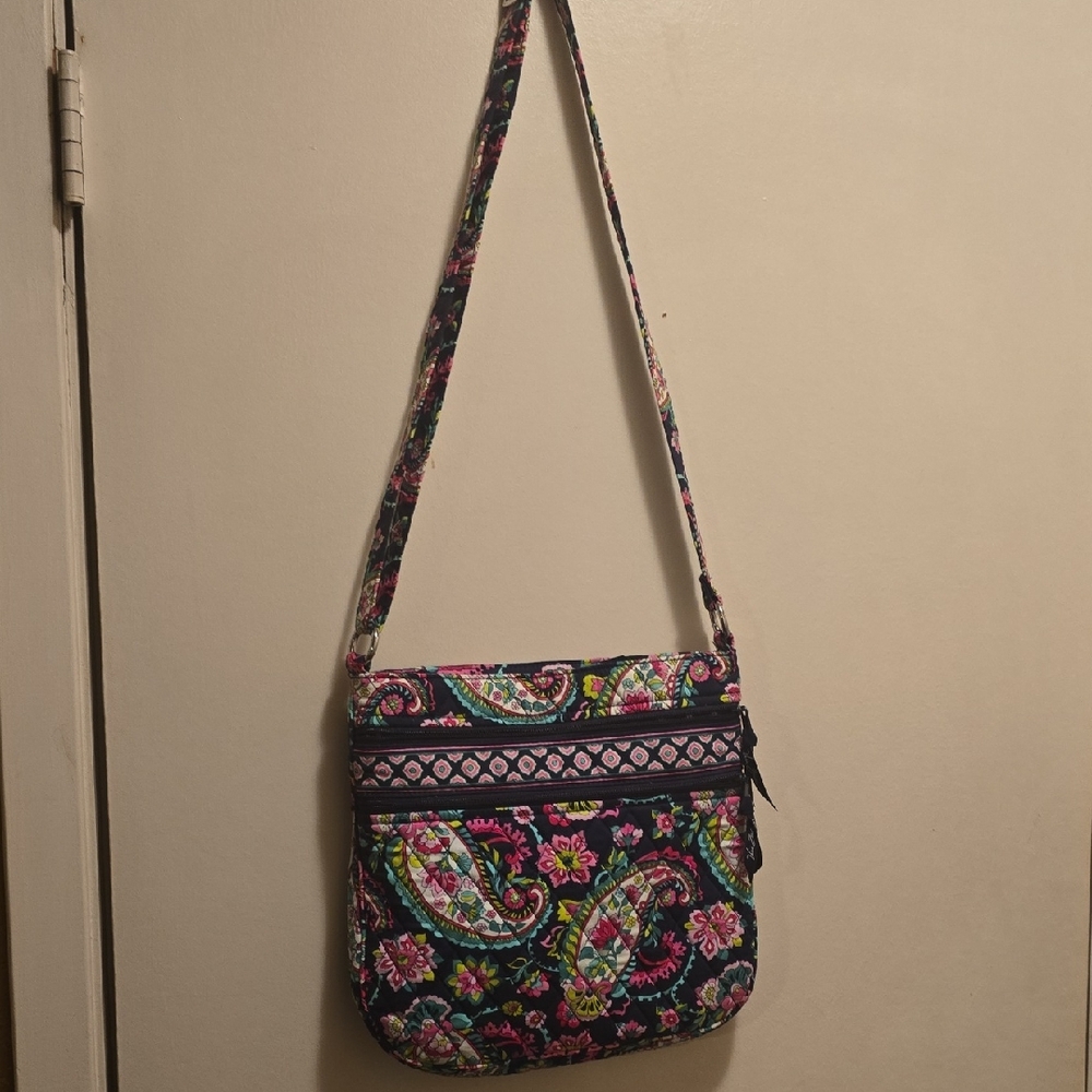 Vera Bradley Floral Paisley Crossbody Bag